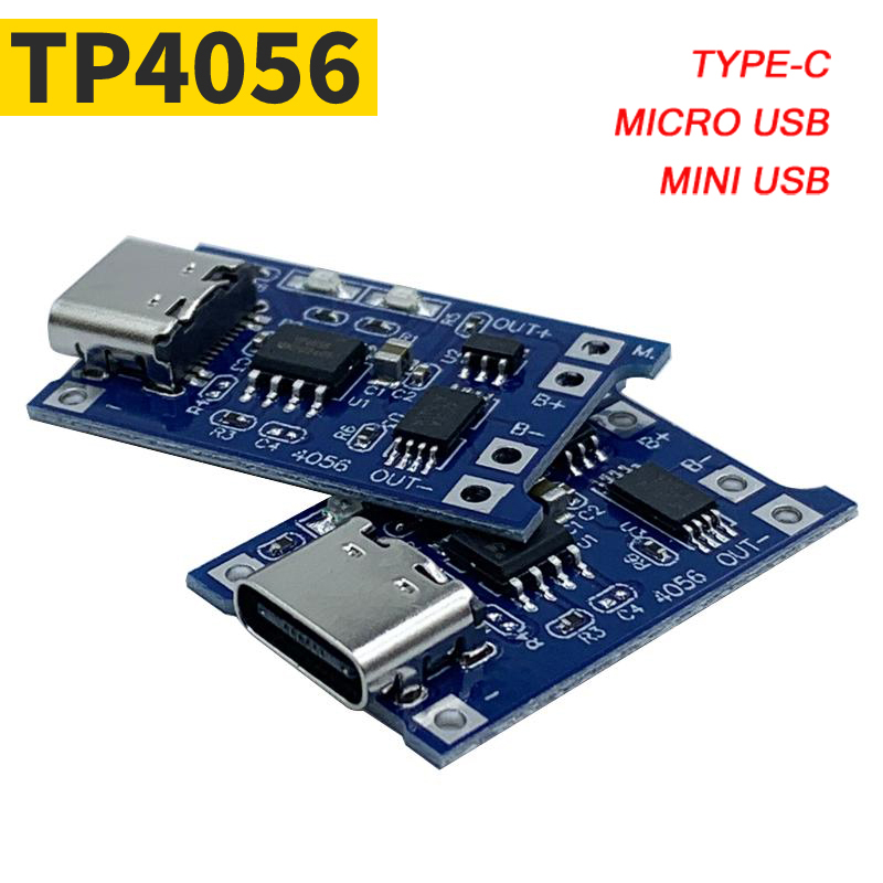 Tp4056 Module - Modul Pengisi Daya Baterai Lithium 18650