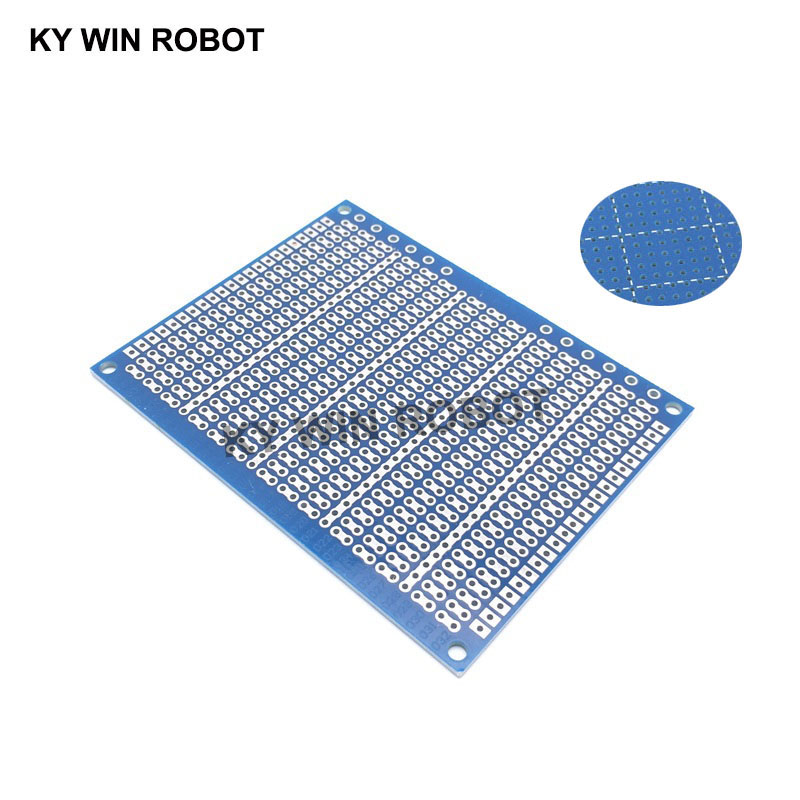 Pcb Prototyping Board - 1 Pcs DIY 7*9 Cm Biru