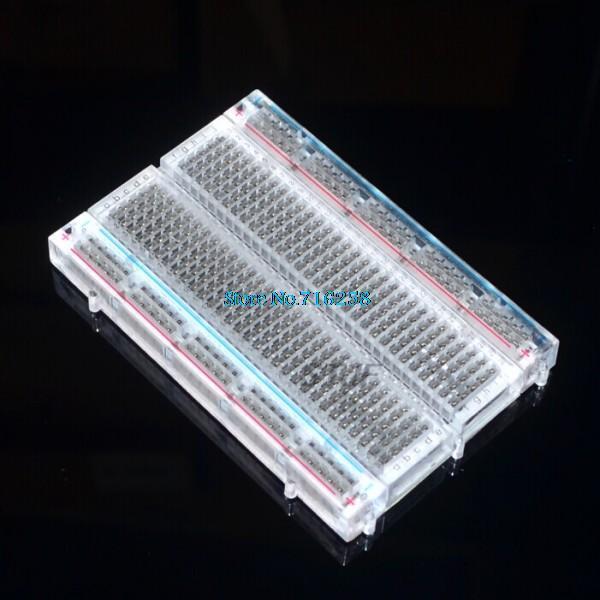 Breadboard 400 Point - Kristal! Papan roti mini tanpa solder