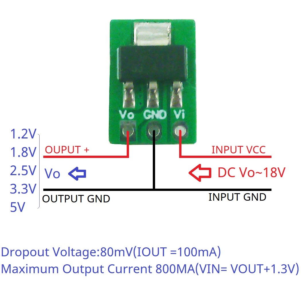 Esp32 Step Down Buck - Modul Step-Down Buck LDO untuk Arduino