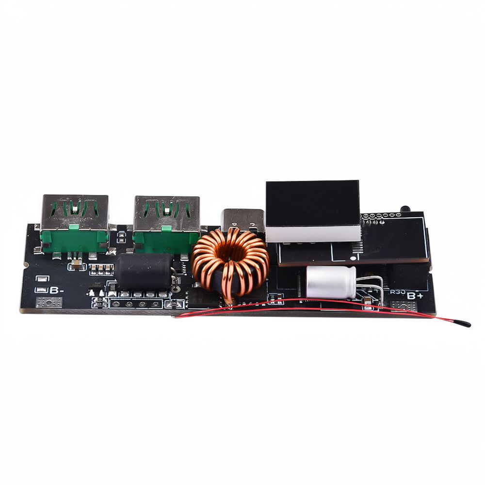 Li Ion Charger Module - Modul Port C Ganda untuk Pengisian
