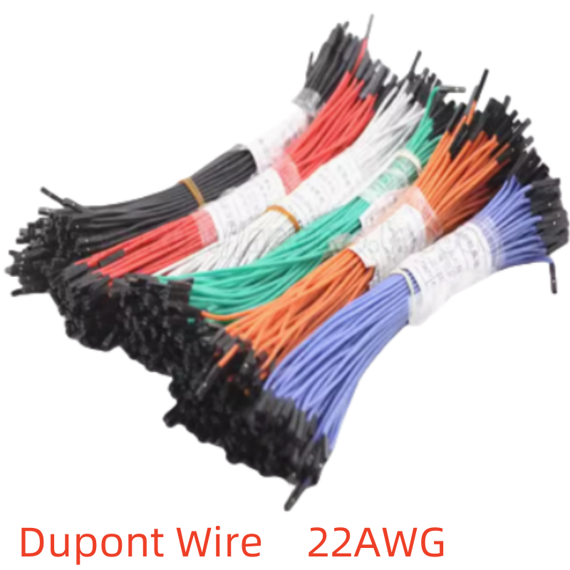 Jumper Wire Kit - 10 buah kabel Jumper Dupont silikon