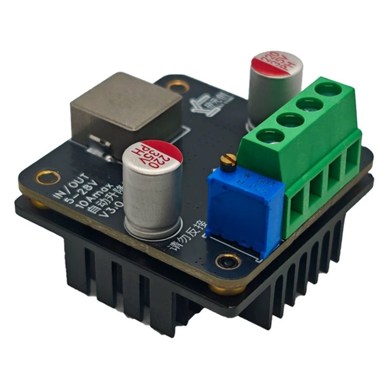Boost Converter - [B24B!】 Konverter Buck-Boost 10A DC-DC 5V-28V