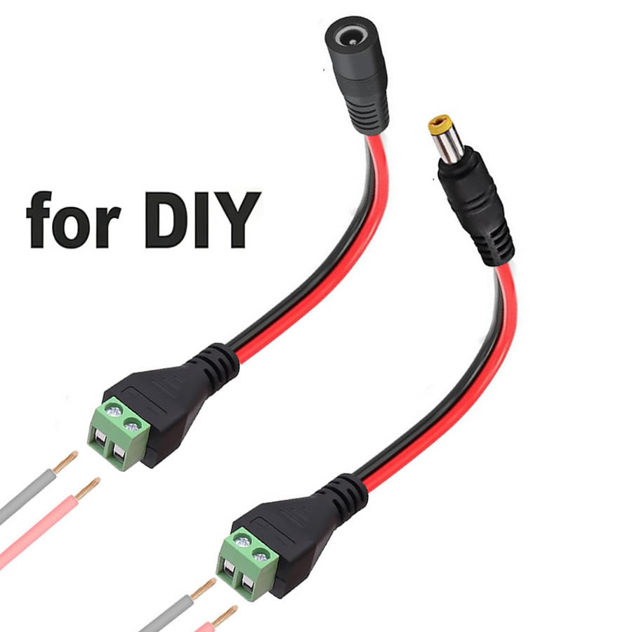 Screw Terminal Block - Kabel Ekstensi Daya Adaptor Terminal Sekrup