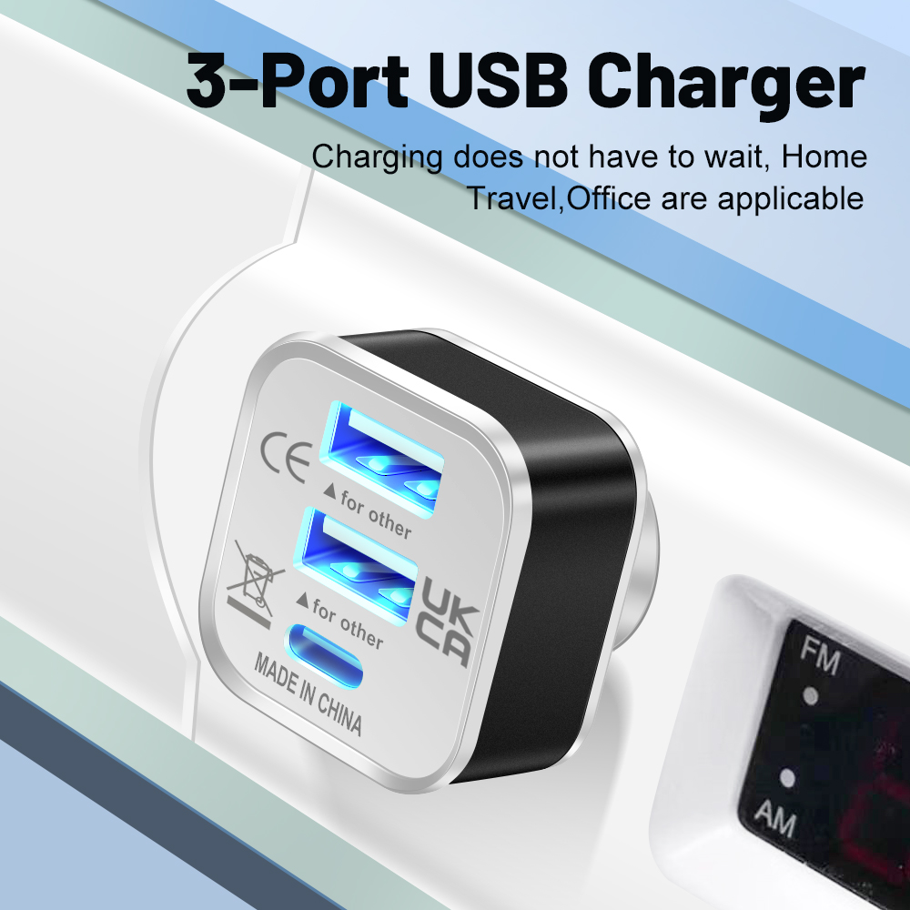 3-Port Baru 2.0 2USB + Pengisi - Ipex Connector ulasan dan harga