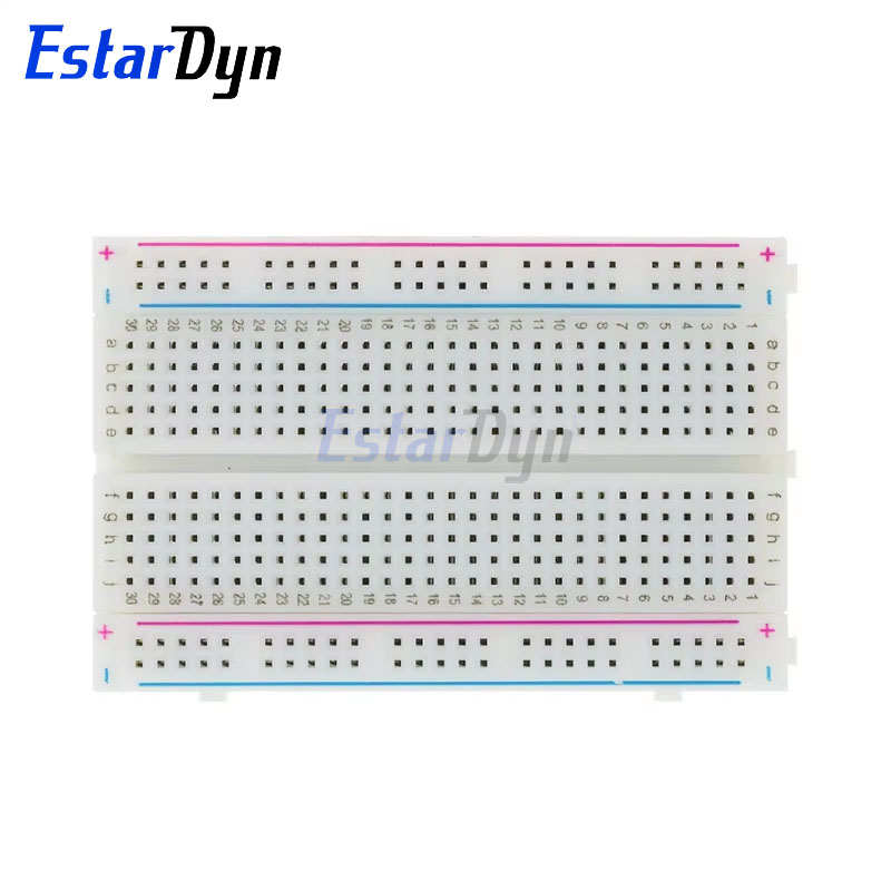 Estardyn MB102 Papan Sirkuit T - Breadboard 400 Point ulasan dan harga