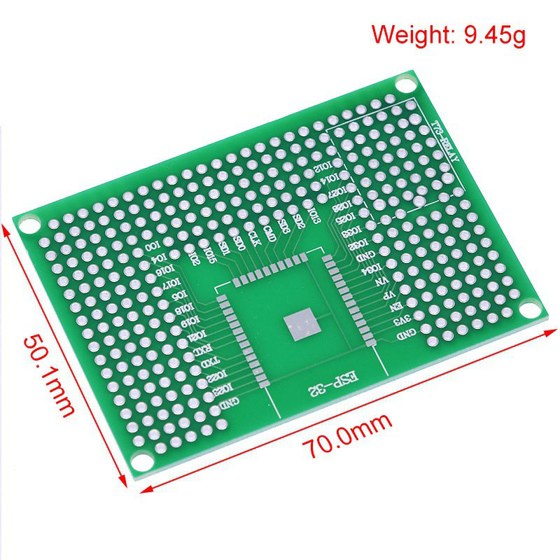 2 ~ 100 Buah 5X7 Papan PCB Pro - Pcb Prototyping Board ulasan dan harga