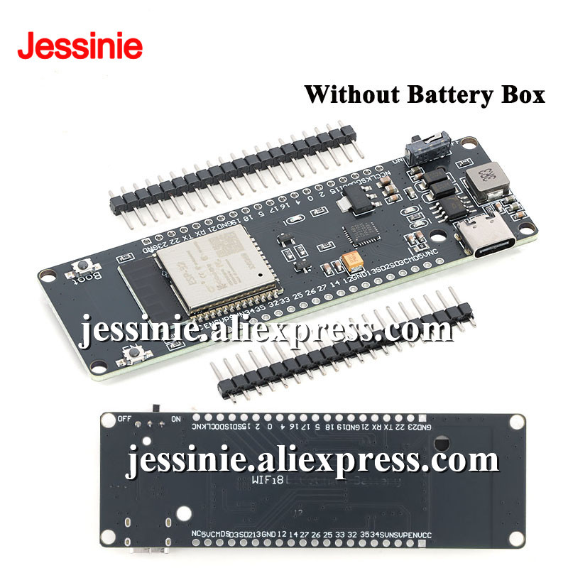 Papan Pengembangan ESP32 denga - Esp32 Battery Holder Lipo ulasan dan harga