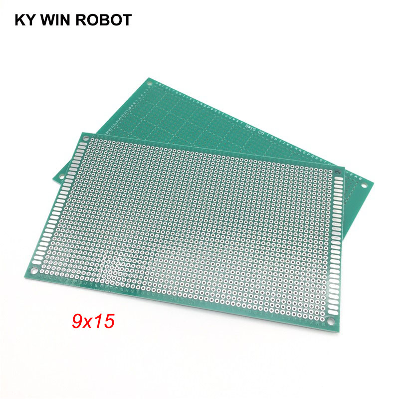 1 Buah 9X15Cm 90X150 Mm Sisi T - Pcb Prototyping Board ulasan dan harga