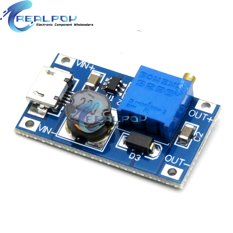 Modul Step Up DC-DC MT3608, mo - Tp4056 Module ulasan dan harga