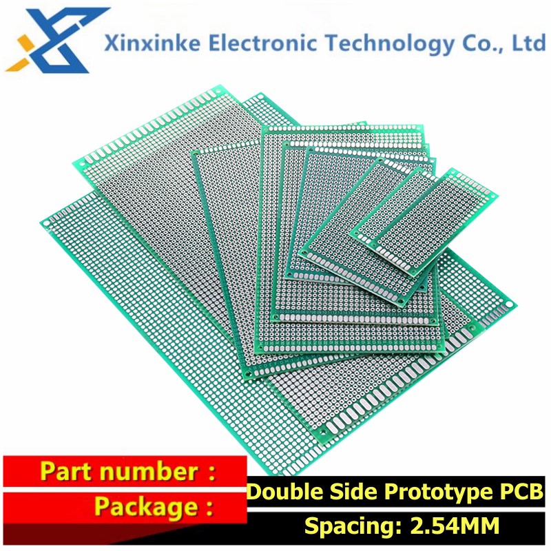 5 Buah 2.54MM 7*9CM 3Cm * 7Cm  - Pcb Prototyping Board ulasan dan harga