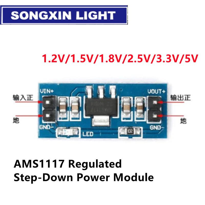 1 buah modul catu daya AMS1117 - Ams1117 Module ulasan dan harga