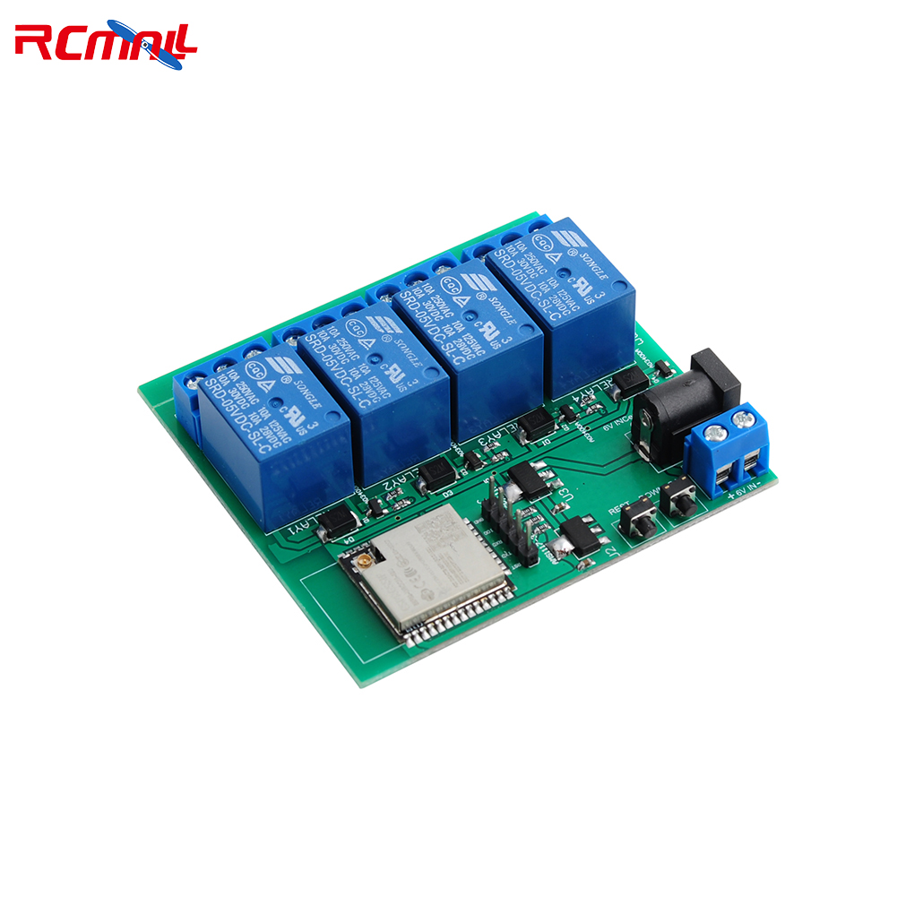 ESP32S 4CH Modul Relai ESP32 W - Antenna 2.4Ghz ulasan dan harga