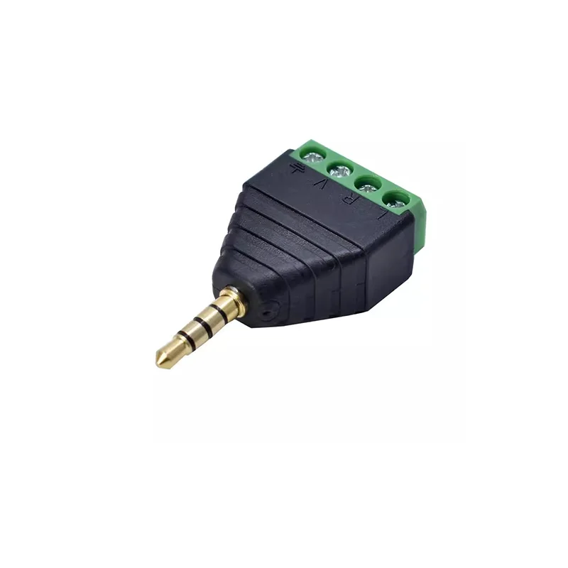 5/20/100 Buah 3.5Mm Stereo 4 T - Screw Terminal Block ulasan dan harga