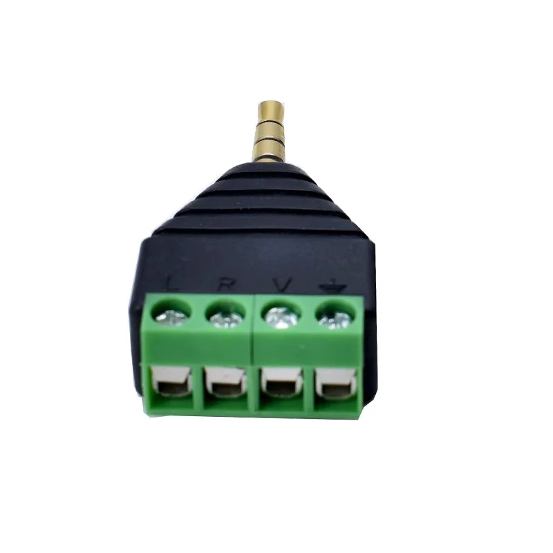 5/20/100 Buah 3.5Mm Stereo 4 T - Screw Terminal Block ulasan dan harga