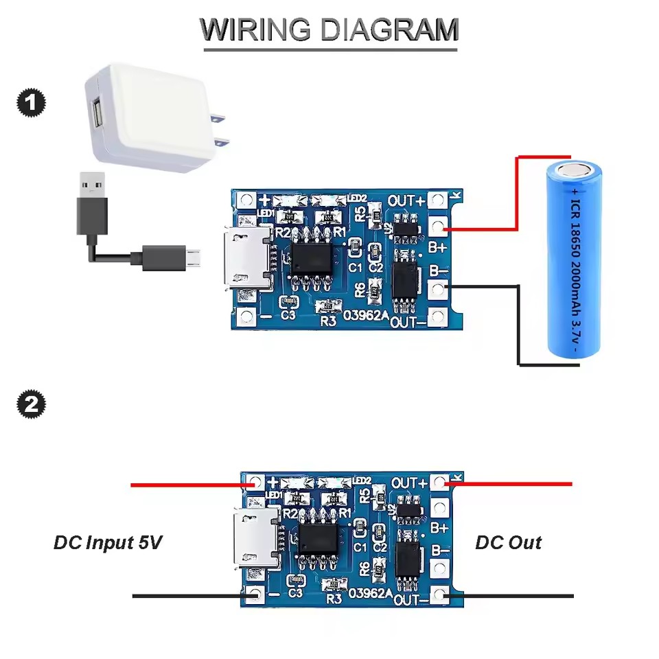 1-20 Buah Modul Pengisi Daya B - Li Ion Charger Module ulasan dan harga