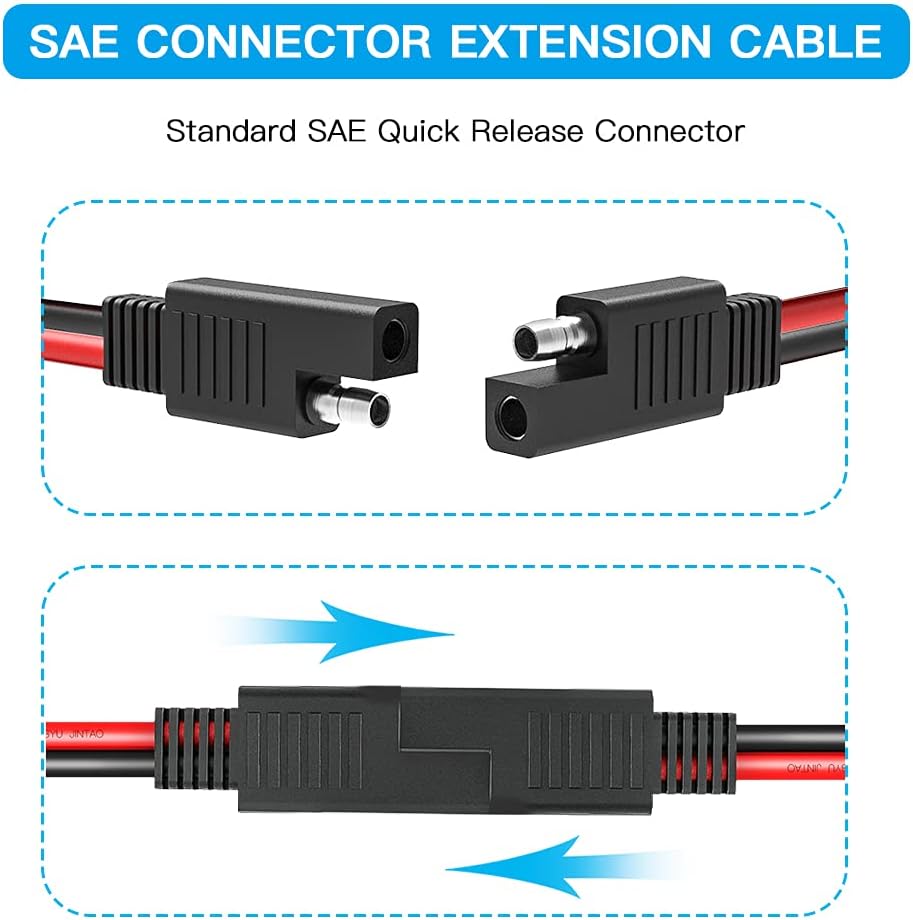 Kabel Ekstensi Konektor SAE, K - Ipex Connector ulasan dan harga