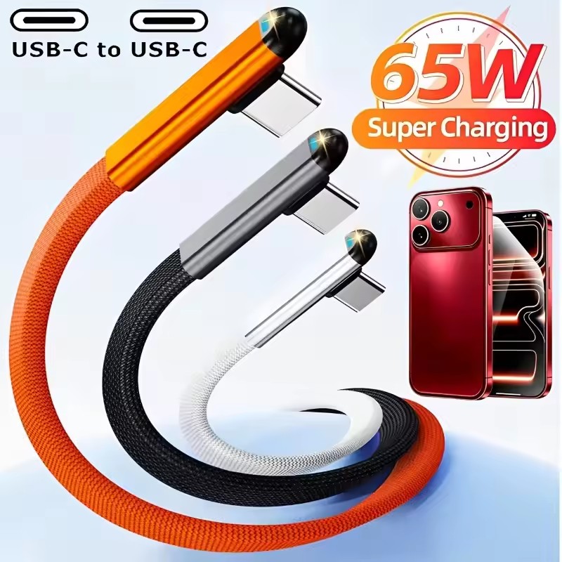 Kabel PD 65W Tipe C ke Tipe C, - Usb C Cable ulasan dan harga