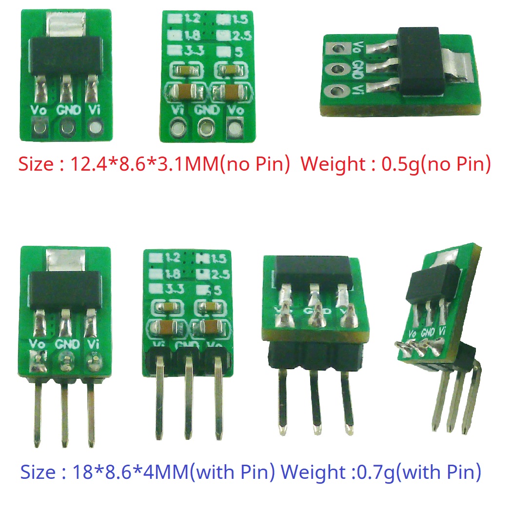 Tiny Out 1A 1.2V 1.8V 2.5V 3.3 - Esp32 Step Down Buck ulasan dan harga