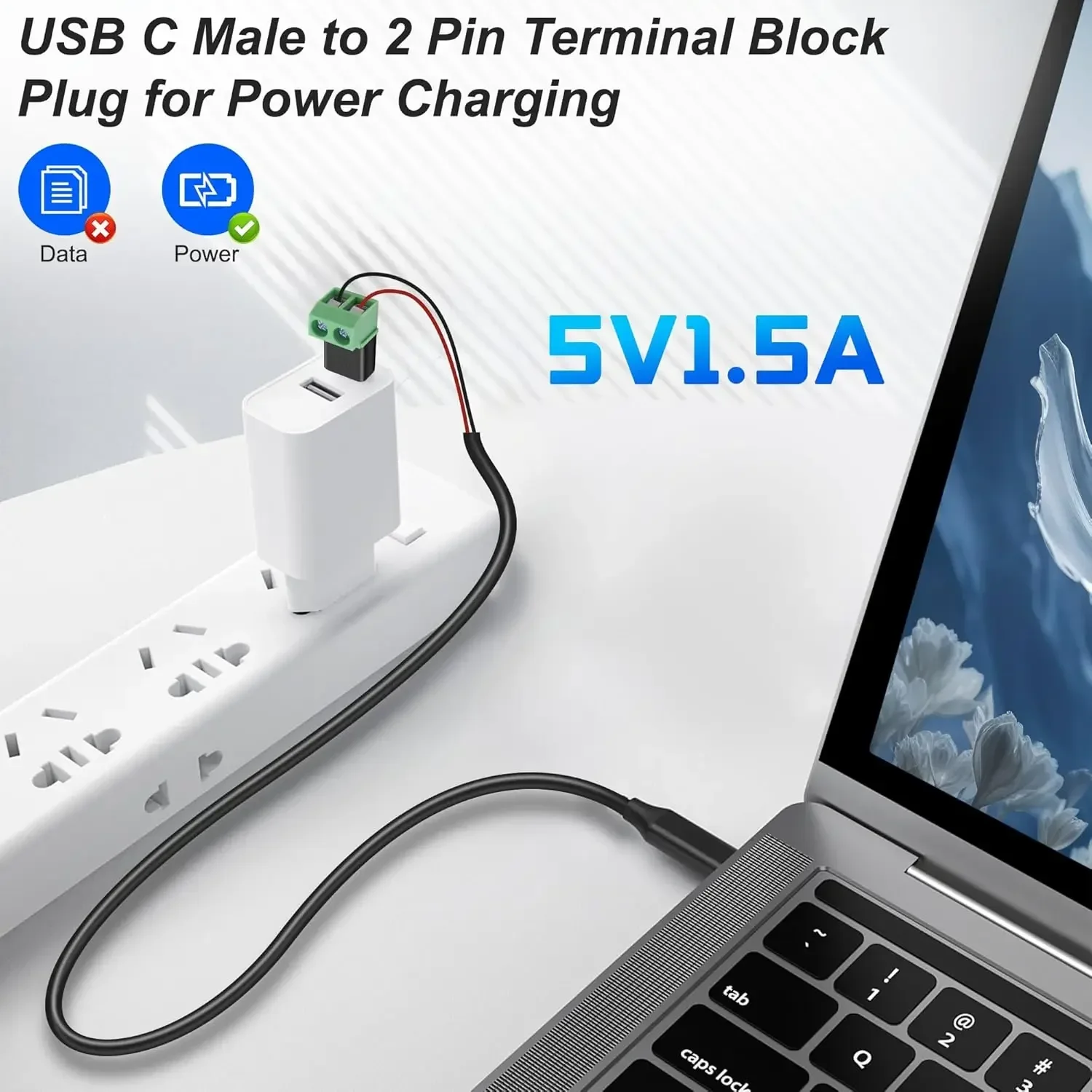 1-4Pcs Adaptor Terminal USB C  - Screw Terminal Block ulasan dan harga