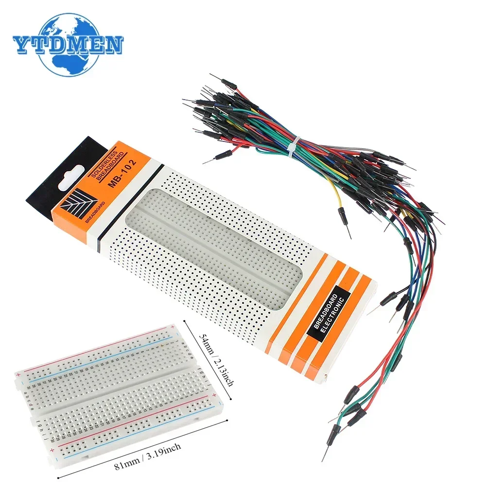 MB-102 Breadboard 400 830 poin - Breadboard 400 Point ulasan dan harga