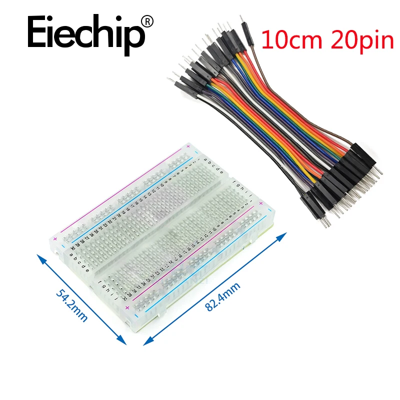 400 Poin Solderless PCB Breadb - Breadboard 400 Point ulasan dan harga