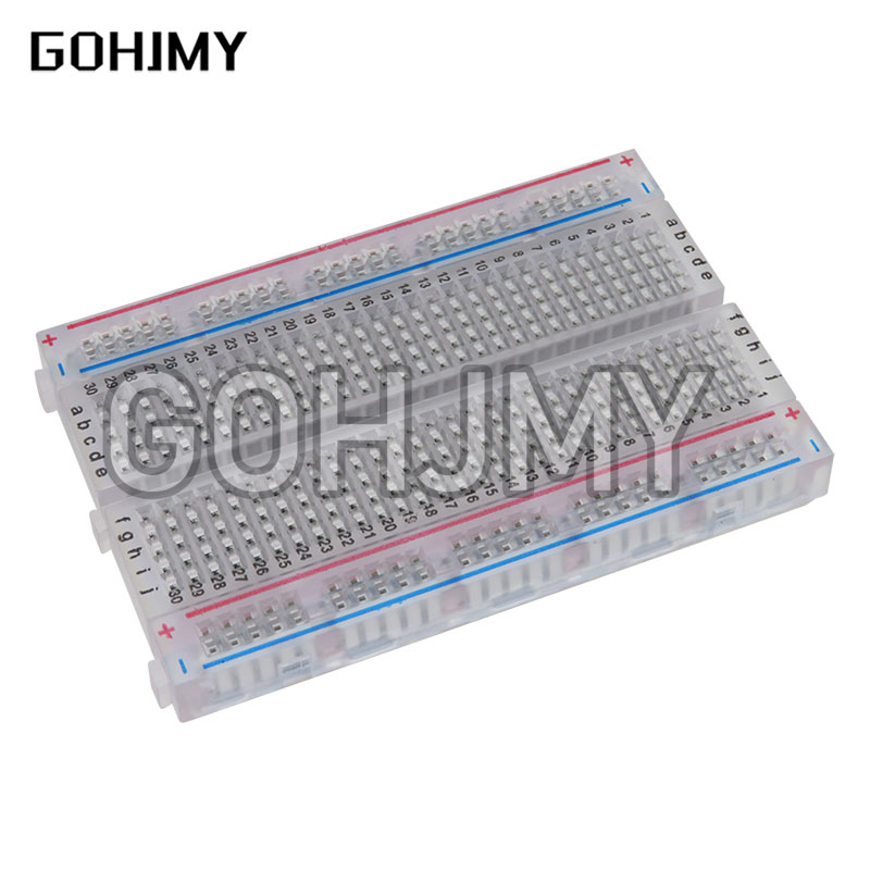 Papan roti mini transparan 10  - Breadboard 400 Point ulasan dan harga