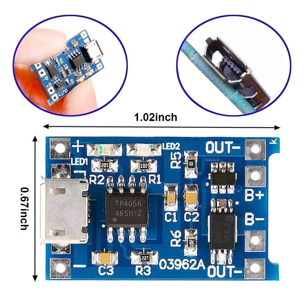1-20 Buah Modul Pengisi Daya B - Li Ion Charger Module ulasan dan harga