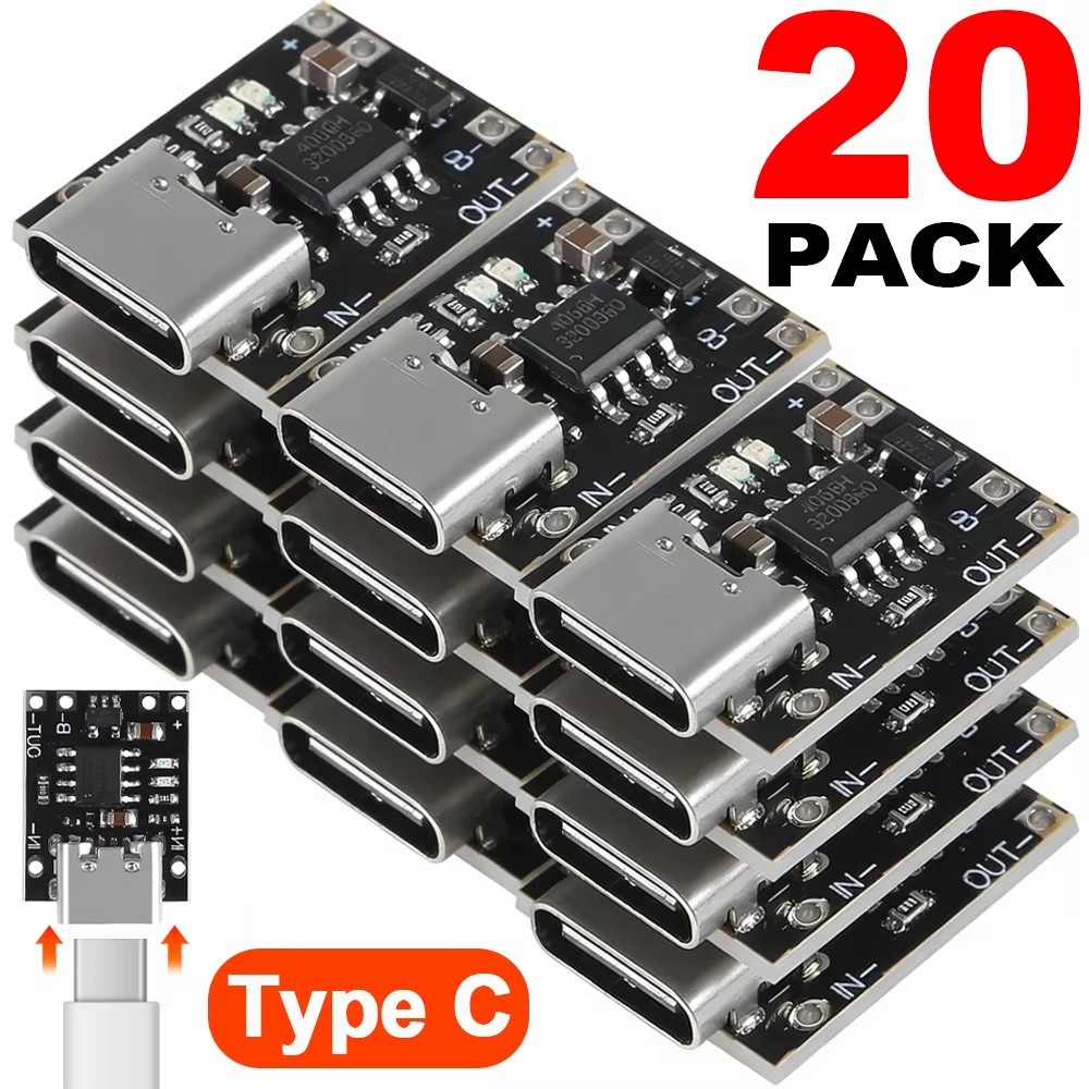 1-20 Buah TP4056 3.7V Papan Pe - Li Ion Charger Module ulasan dan harga