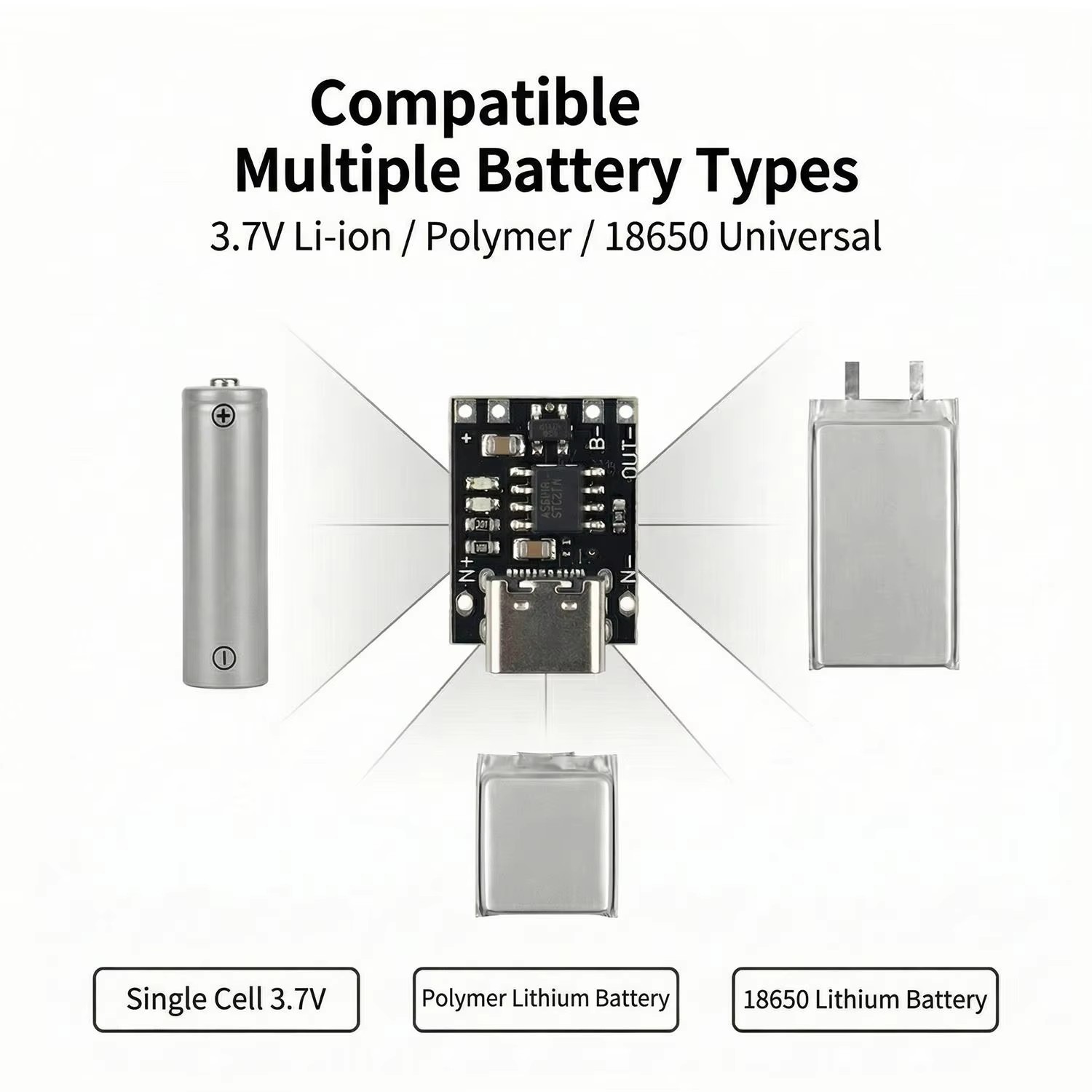 1-20 Buah TP4056 3.7V Papan Pe - Li Ion Charger Module ulasan dan harga