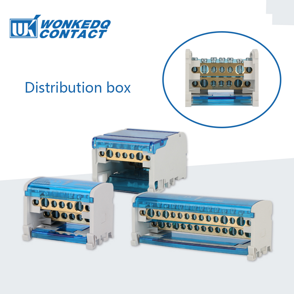 Blok Terminal rel Din WKH-207/ - Screw Terminal Block ulasan dan harga