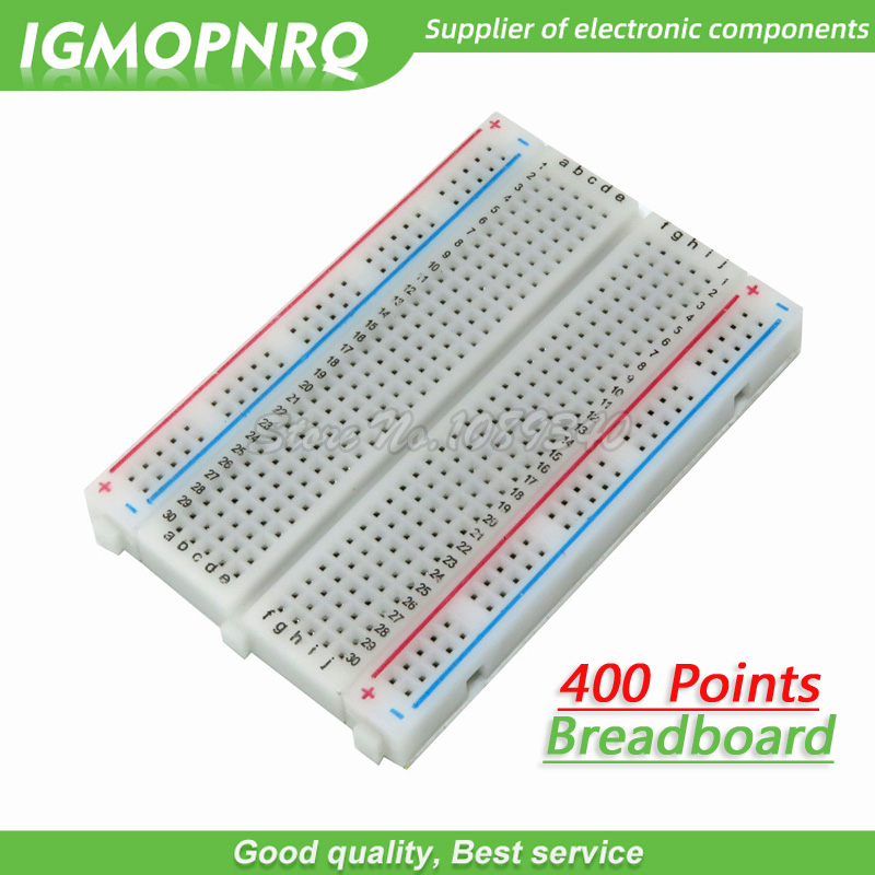 10 buah papan roti tanpa solde - Breadboard 400 Point ulasan dan harga