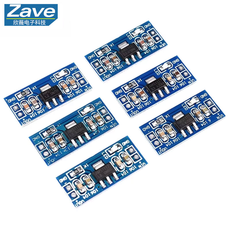 5 Buah Modul Catu Daya AMS1117 - Ams1117 Module ulasan dan harga