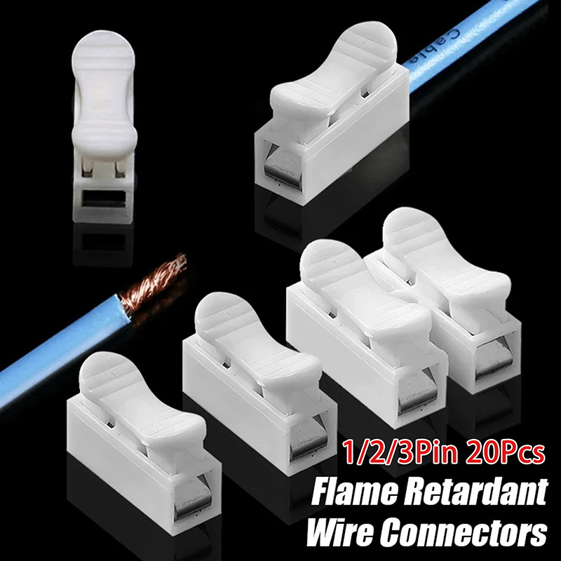 20 Buah Konektor Kabel Penjepi - Screw Terminal Block ulasan dan harga