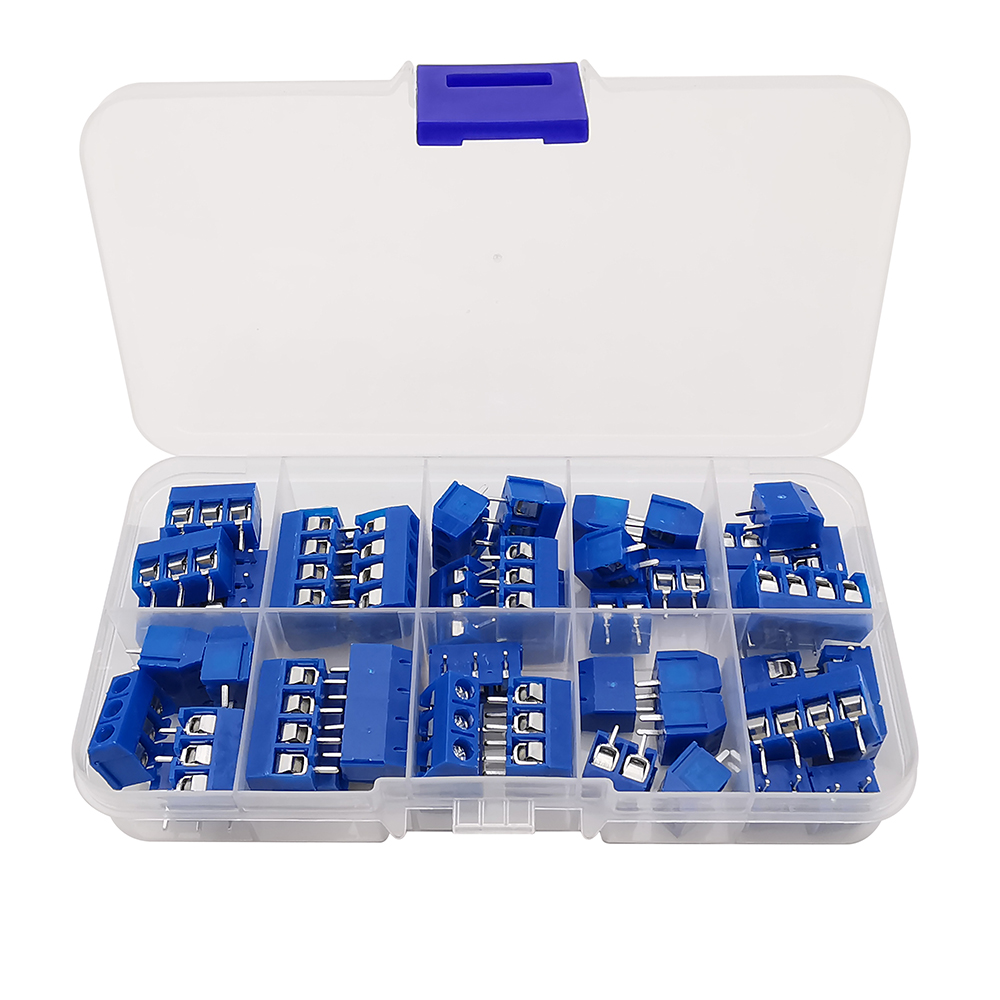 50 Buah/Kotak KF301 5Mm Pitch  - Screw Terminal Block ulasan dan harga